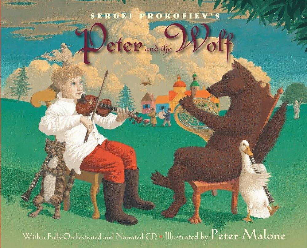 Sergei Prokofiev's Peter and the Wolf: With a Fully-Orchestrated and Narrated CD cover image