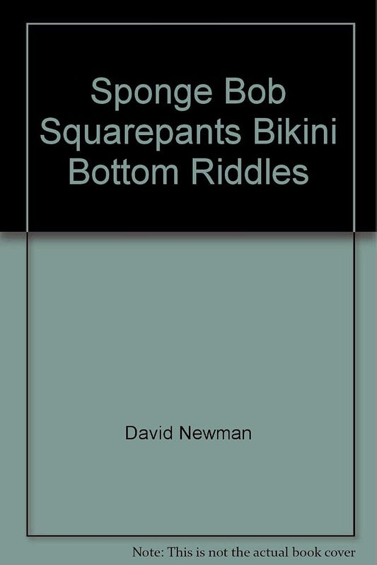 Sponge Bob Squarepants Bikini Bottom Riddles cover image