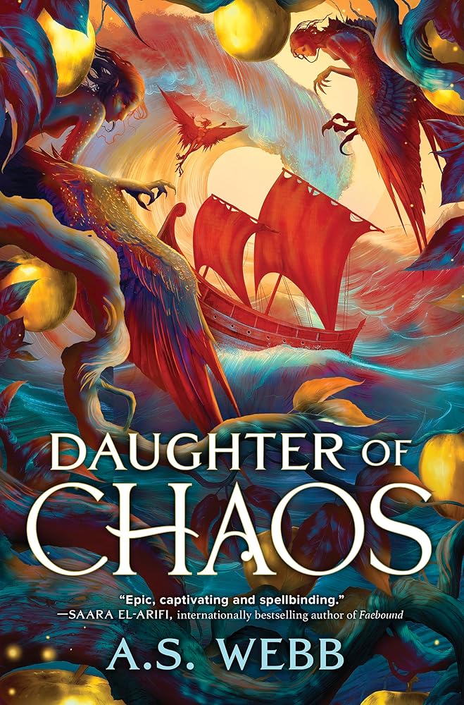 Daughter of Chaos: An Action-Packed Fantasy Adventure of Heroes, Gods and Monsters in Mythological Ancient Greece (The Dark Pantheon Trilogy, 1) cover image