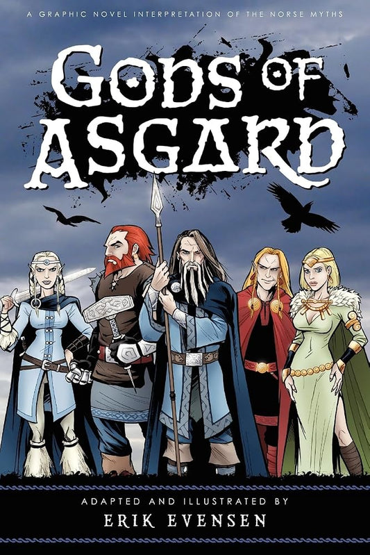 Gods of Asgard: A graphic novel interpretation of the Norse myths cover image