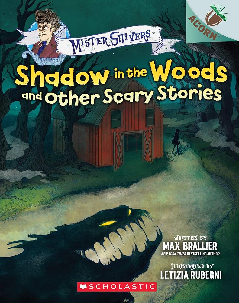 Shadow in the Woods and Other Scary Stories: An Acorn Book (Mister Shivers) cover image