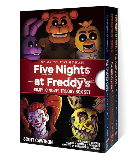 Five Nights at Freddy's Graphic Novel Trilogy Box Set (Five Nights at Freddy's Graphic Novels) cover image