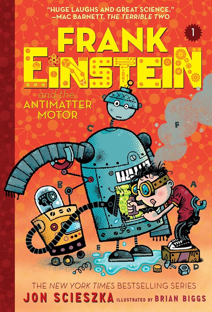 Frank Einstein and the Antimatter Motor (Frank Einstein #1): Book One (Volume 1) cover image