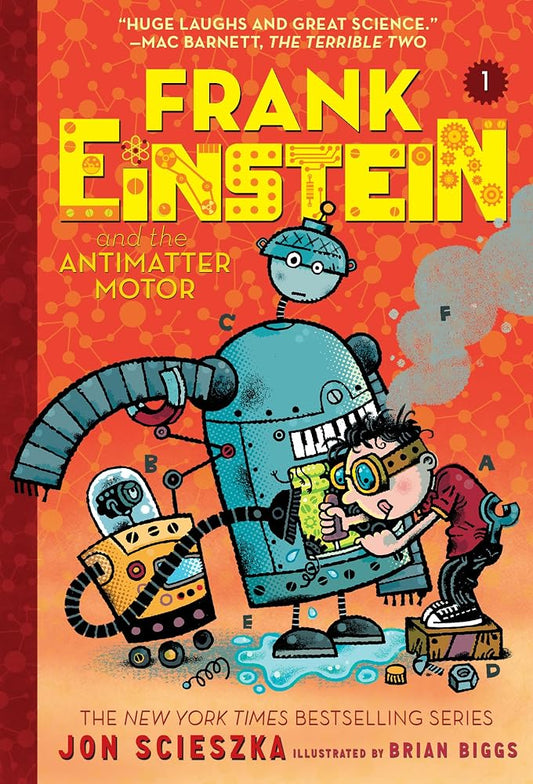 Frank Einstein and the Antimatter Motor (Frank Einstein #1): Book One (Volume 1) cover image