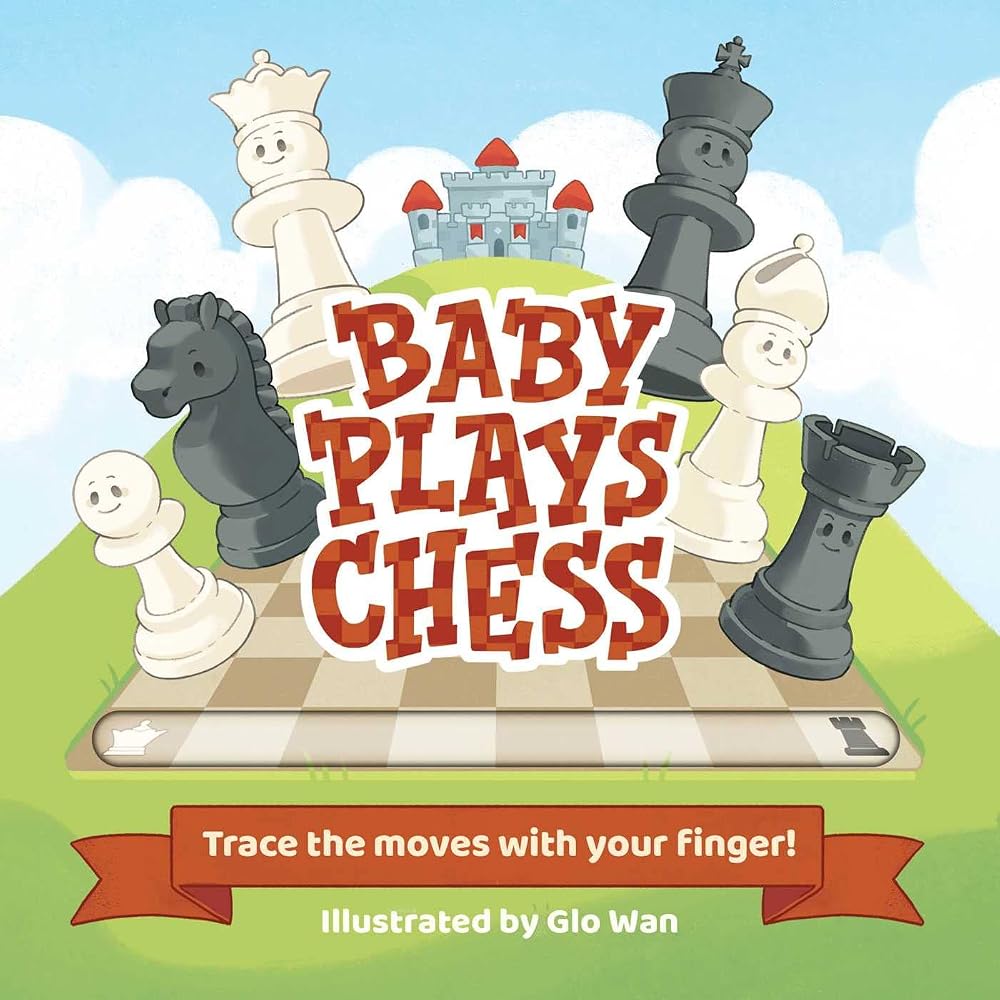 Baby Plays Chess: Trace the Moves with Your Finger cover image