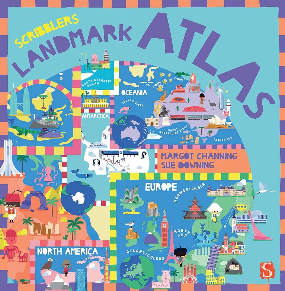 Scribblers Landmark Atlas cover image