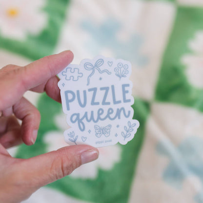Puzzle Queen Decal Sticker