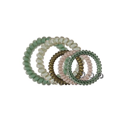 Mossy Moments Mixed Hair Ties