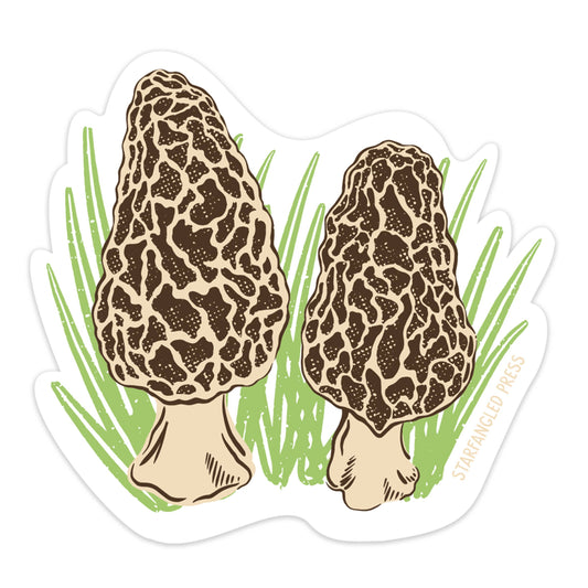 Morels Sticker