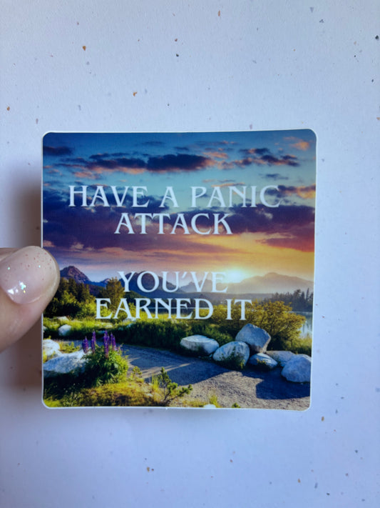 ANA Have A Panic Attack Sticker