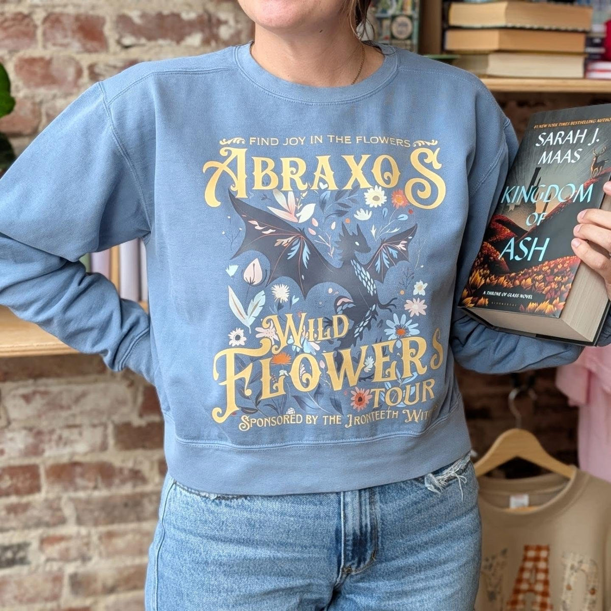 Abraxos Floral Crewneck