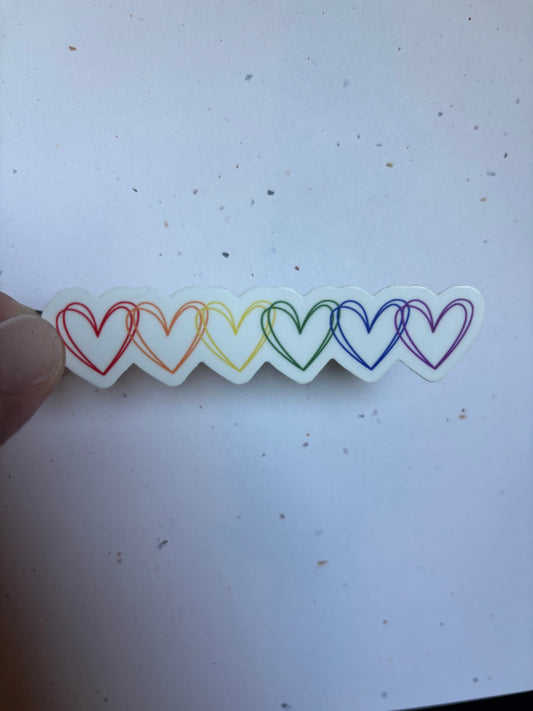 ANA Pride Hearts Sticker