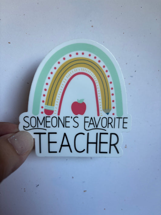 ANA Someone's Fav Teacher Sticker