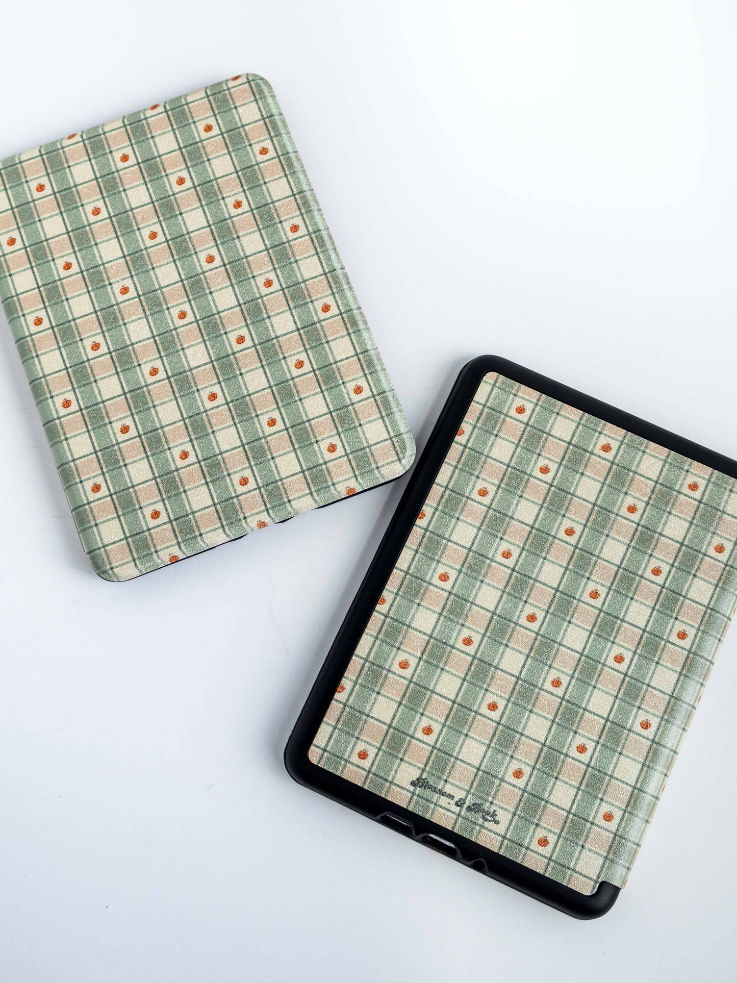 Plaid Pumpkins - Kindle Case