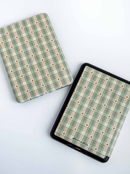 Plaid Pumpkins - Kindle Case