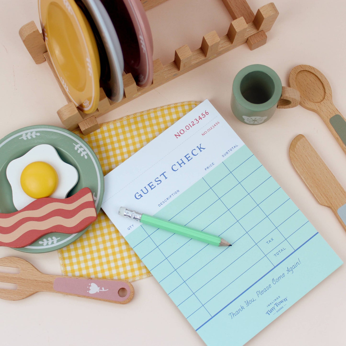 Inklings Tiny Town™ Play Notepad - Guest Check