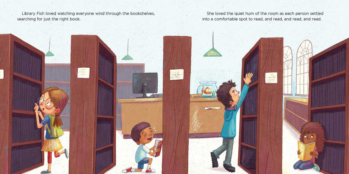 Library Fish Learns to Read by Alyssa Satin Capucilli