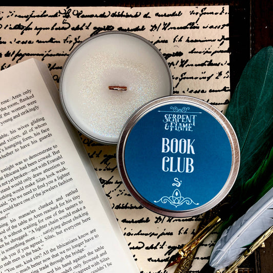 Book Club Candle, Snickerdoodle Latte