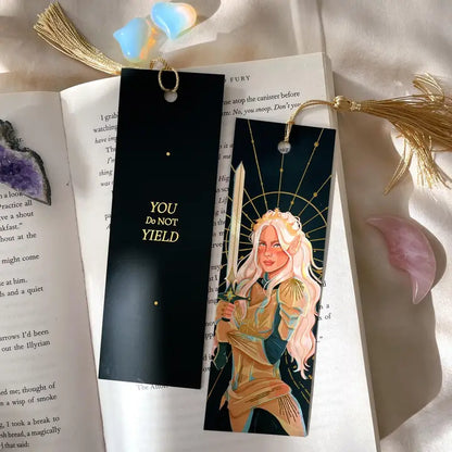 The Fire Heart *Gold Foil* Bookmark