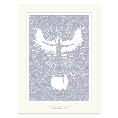 A Court of Wings and Ruin Matted Print