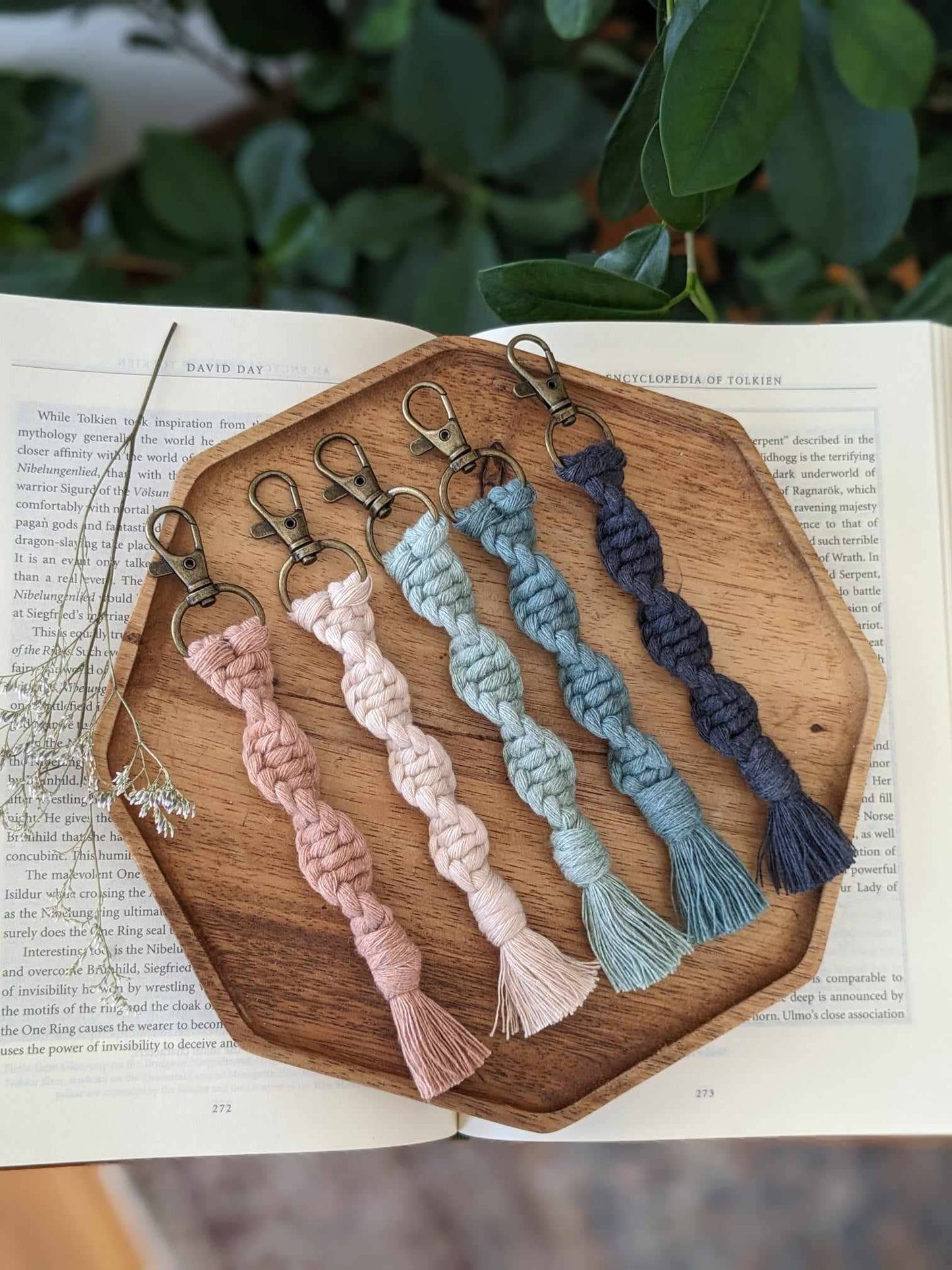 Macrame Tassel Keychain
