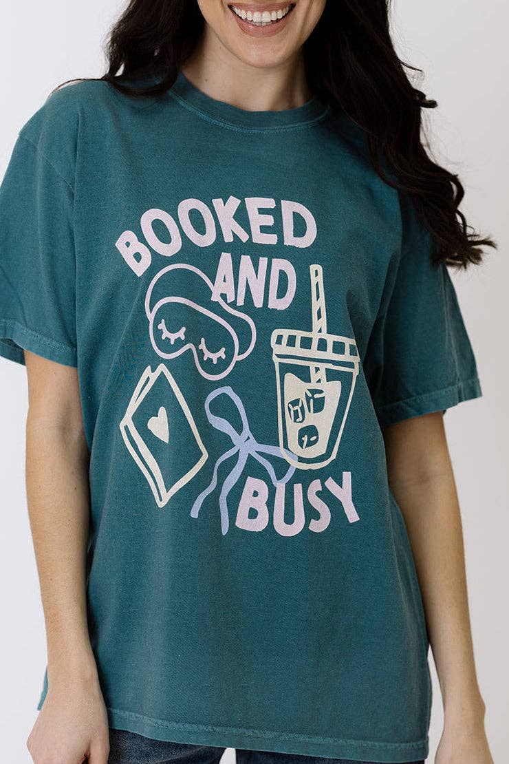 Booked And Busy Tee