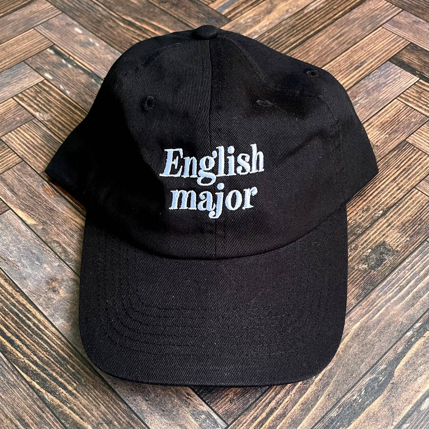 English Major Baseball Cap Unisex Dad Hat