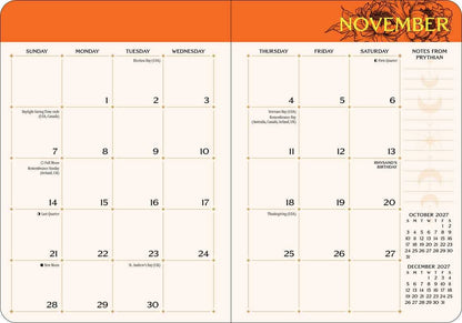 Court of Thorns and Roses 2027 Monthly/Weekly Planner Calendar