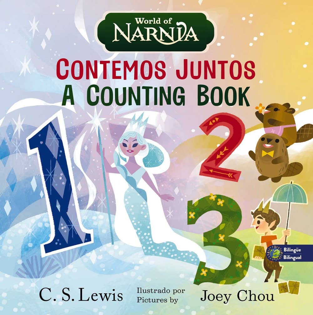 The Chronicles of Narnia : A Counting Book Bilingual Board Book