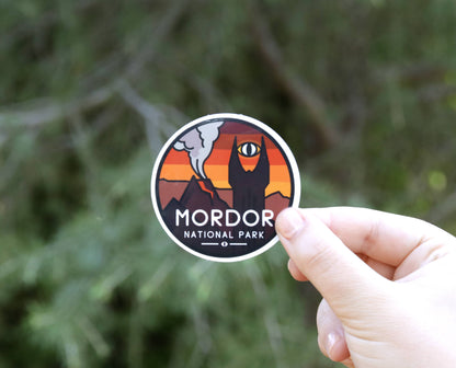 Middle Earth National Parks Stickers