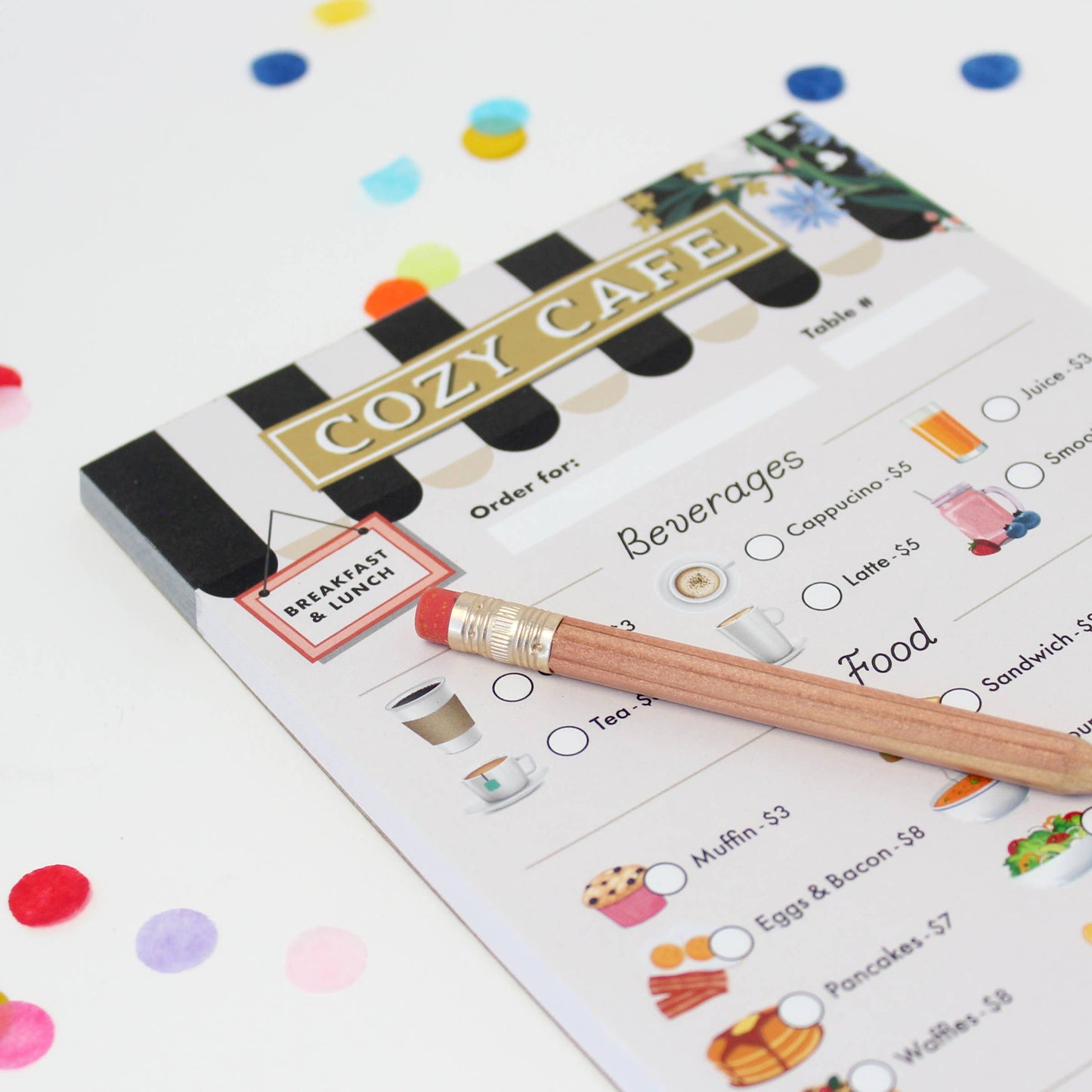 Inklings Tiny Town™ Play Notepad - Cozy Cafe