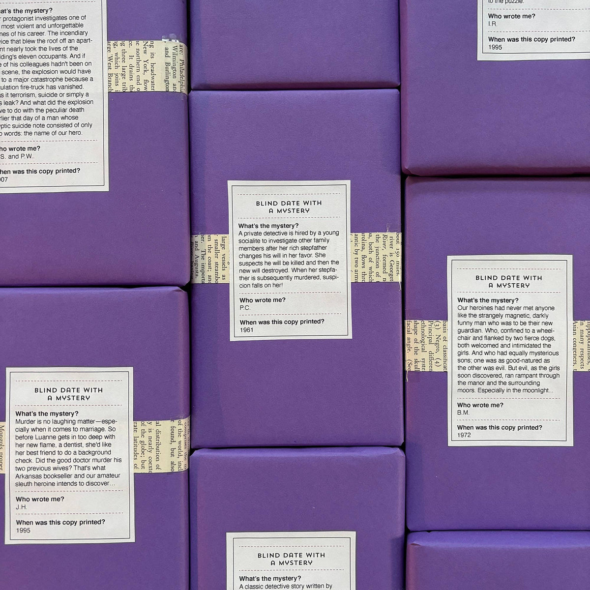 Blind Date with a Mystery