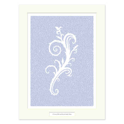 A Court of Mist and Fury Matted Print