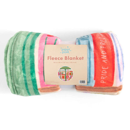 The Book Nook Reading Lover Fleece Throw Blanket