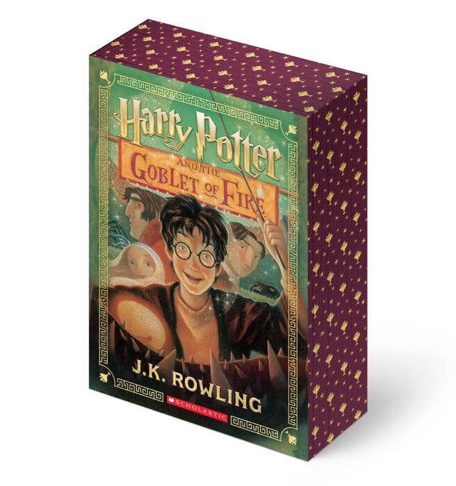 Harry Potter And The Goblet Of Fire (Stenciled Edges)