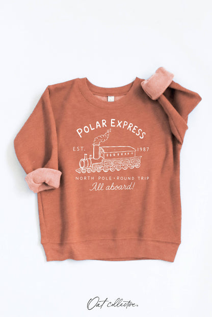 POLAR EXPRESS EST. 1987 Toddler Graphic Sweatshirt