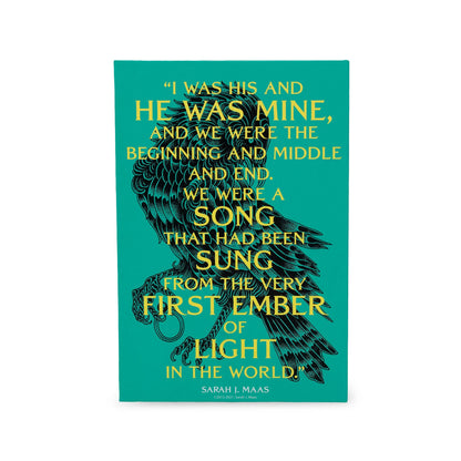 Sarah J. Maas Illyrian Wings Metal Ornament