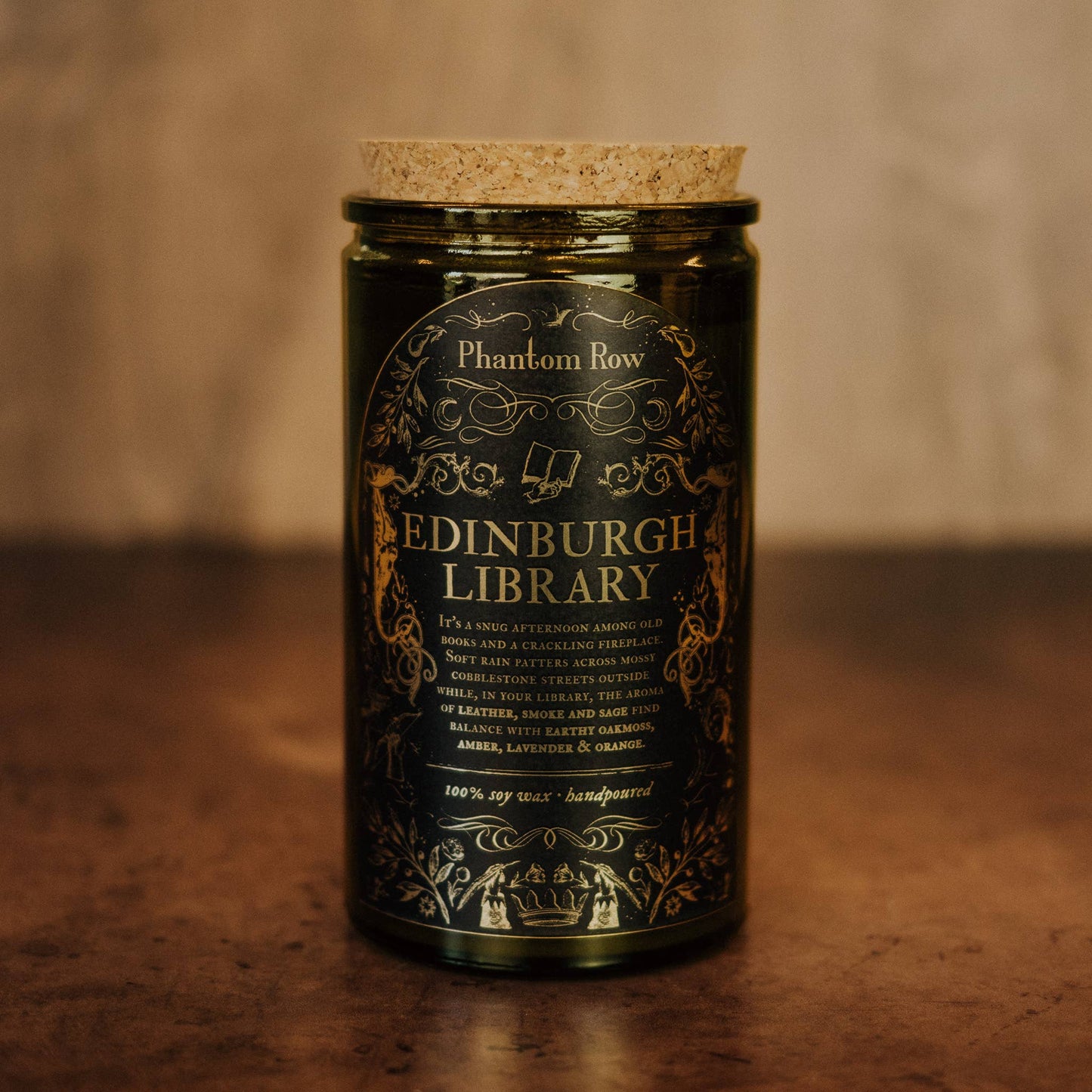 Edinburgh Library | Literary & Gothic-Inspired Jar Candle