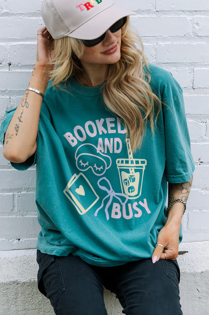 Booked And Busy Tee