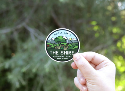 Middle Earth National Parks Stickers