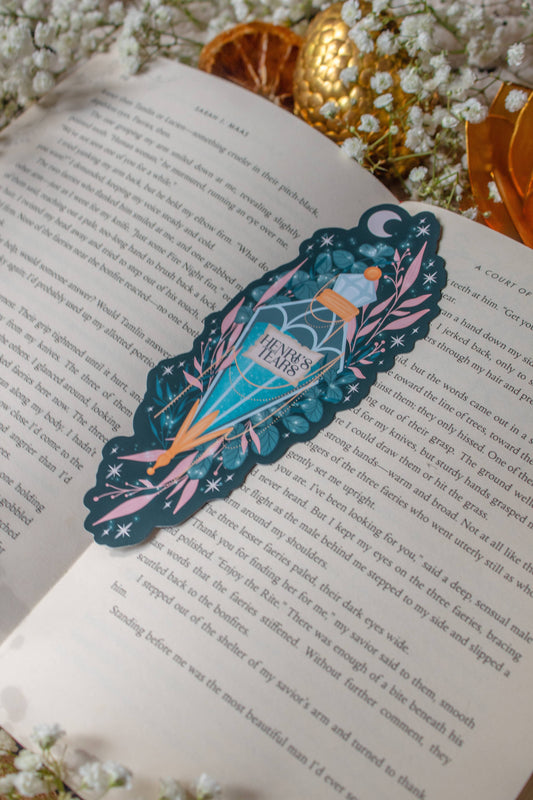 Everflame Henri's Tears Elixir Die-Cut Bookmark