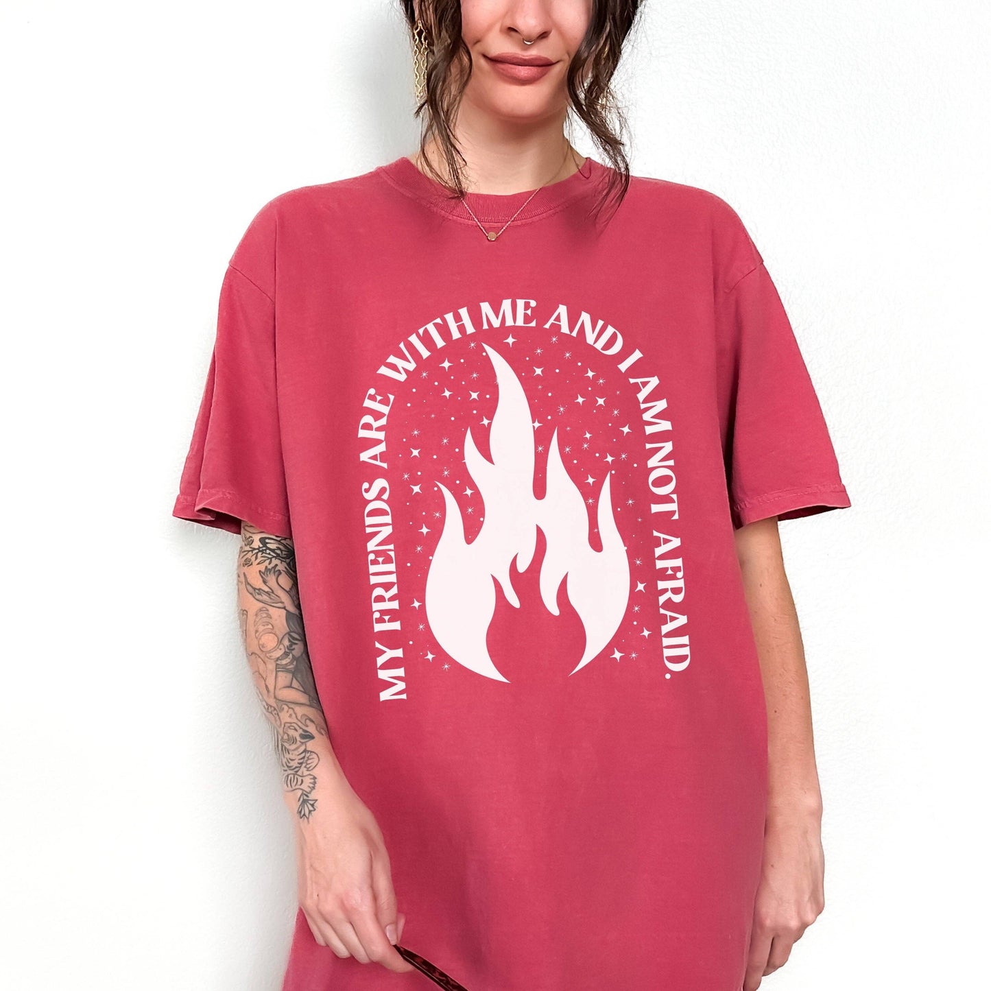 My Friends are With Me Bookish Shirt | Crescent City SJM Merch