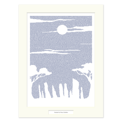 Outlander Matted Print