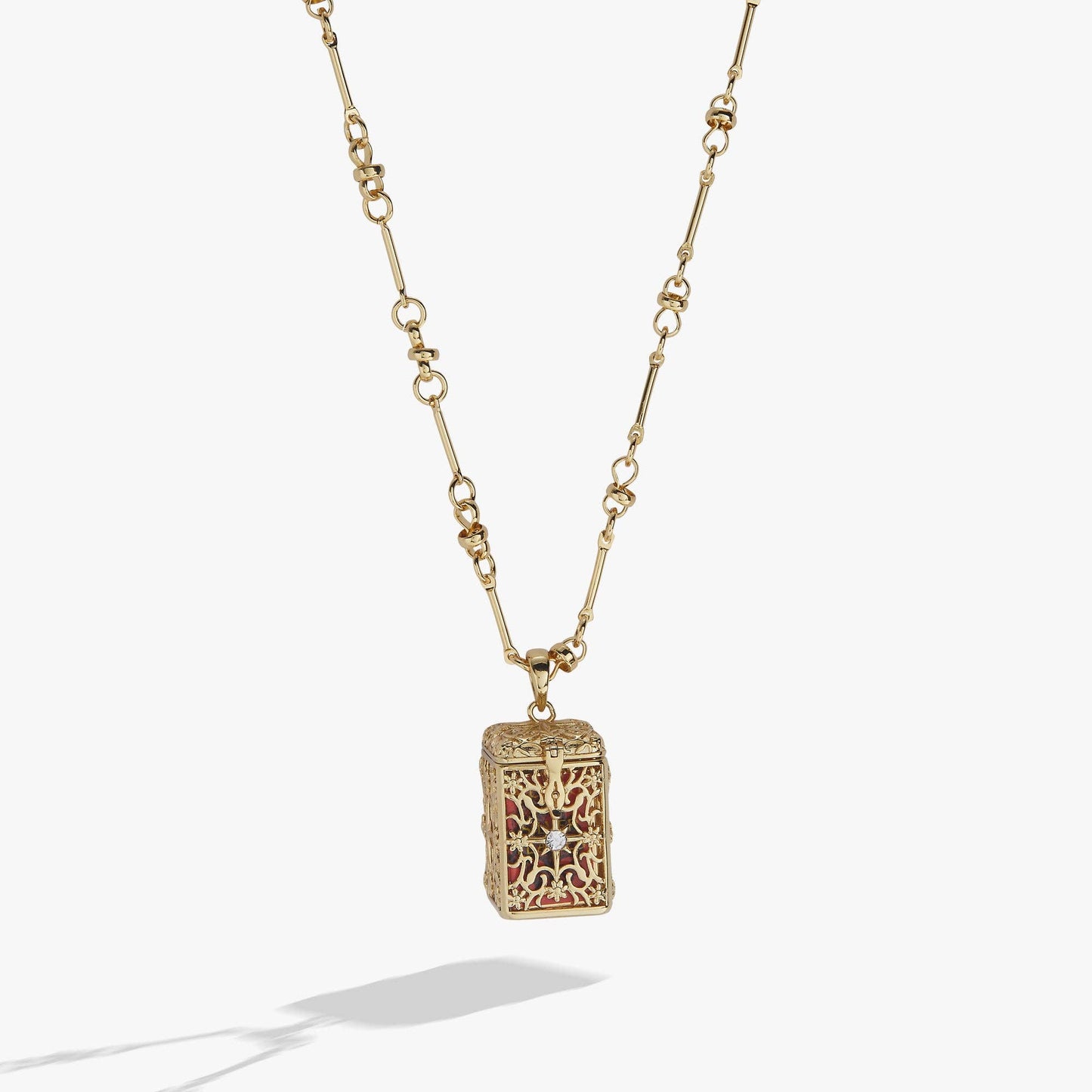 A Court of Thorns and Roses Book Charms Locket Necklace