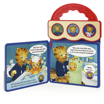 Daniel Tiger Good Night, Daniel 3-Button Sound Book
