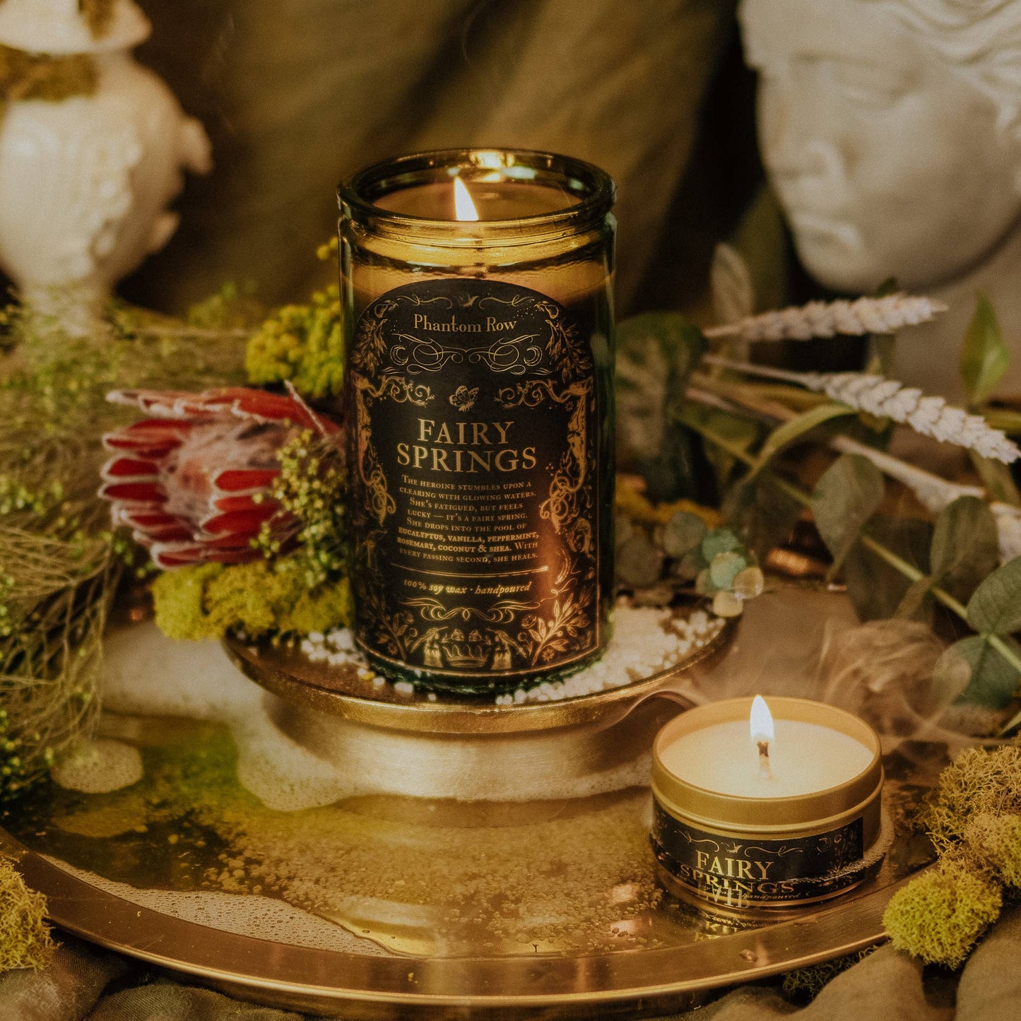 Fairy Springs | Literary & Gothic-Inspired Jar Candle
