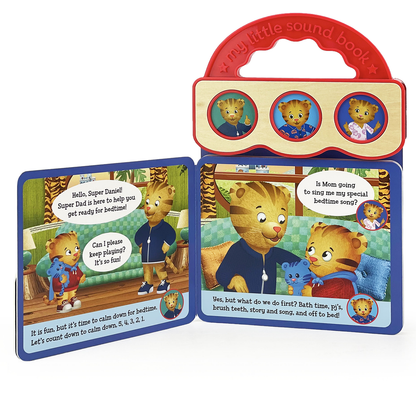 Daniel Tiger Good Night, Daniel 3-Button Sound Book