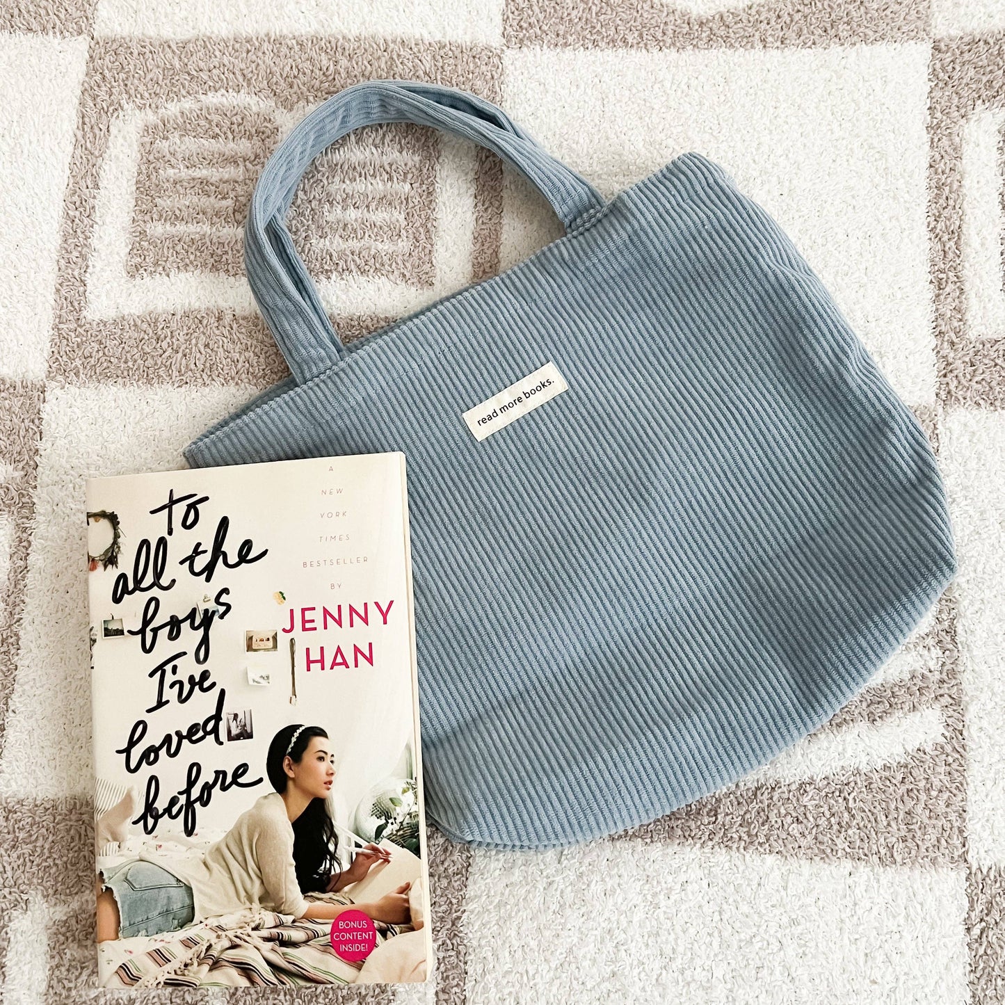 Read More Books Corduroy Tote