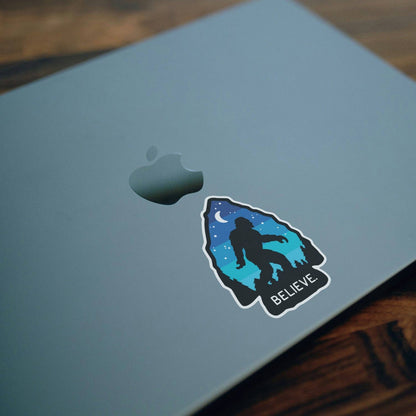 Bigfoot Believe Sticker