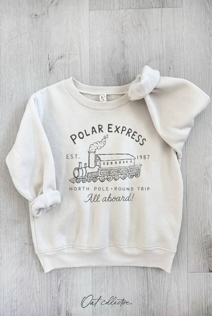 POLAR EXPRESS EST. 1987 Toddler Graphic Sweatshirt